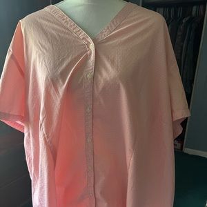 3x Pink and White button down